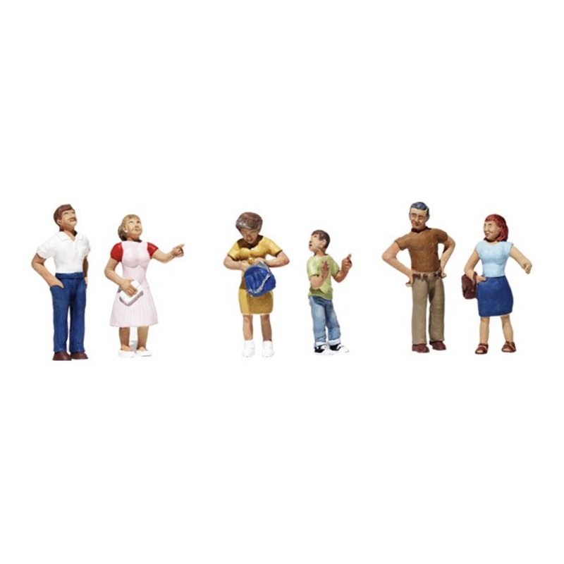 Woodland Scenics WDS1825 Window Shoppers Scale Figures HO Scale