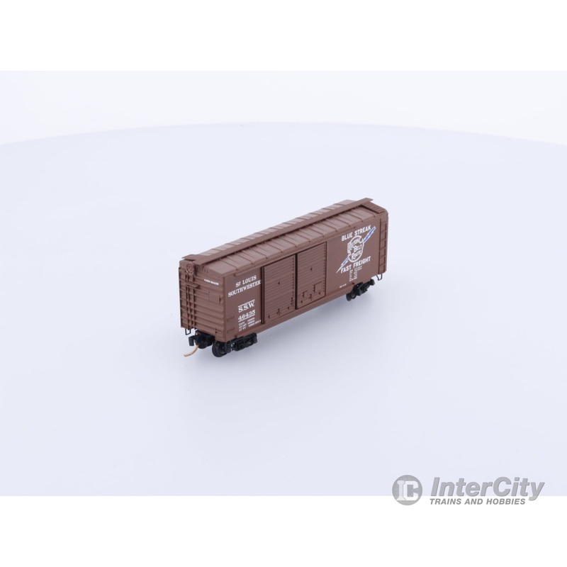 Micro Trains 23030 N Boxcar, 40′, PS-1 Cotton Belt , SSW St Louis Southwestern (SLSW/SSW) 46435