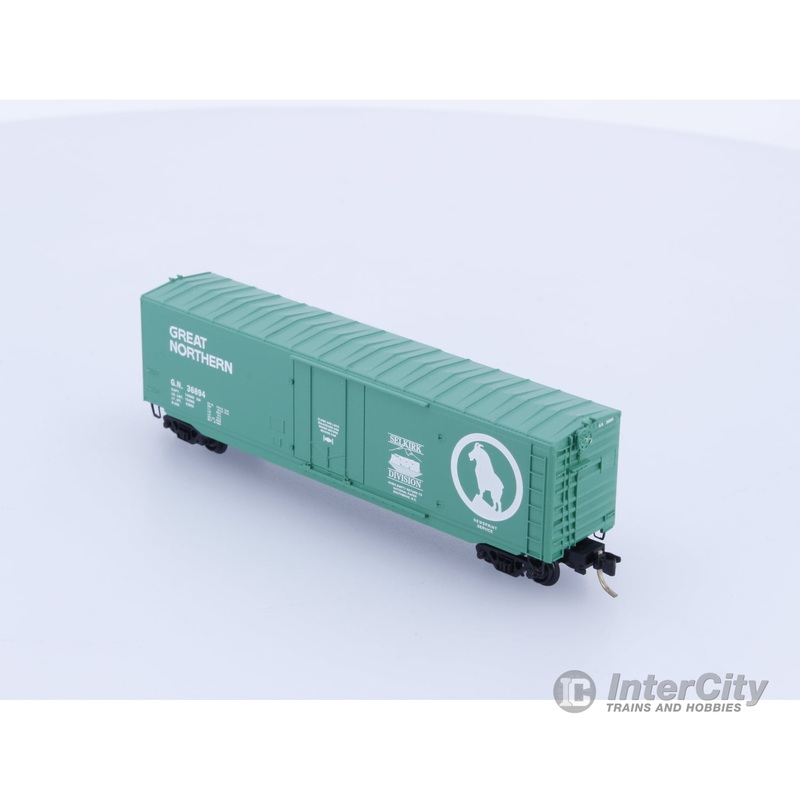 Micro Trains N Special Run Brian Morgan’s Selkirk Division 50 Foot Plug Door Boxcar Great Northern (GN) 36894 (#3)