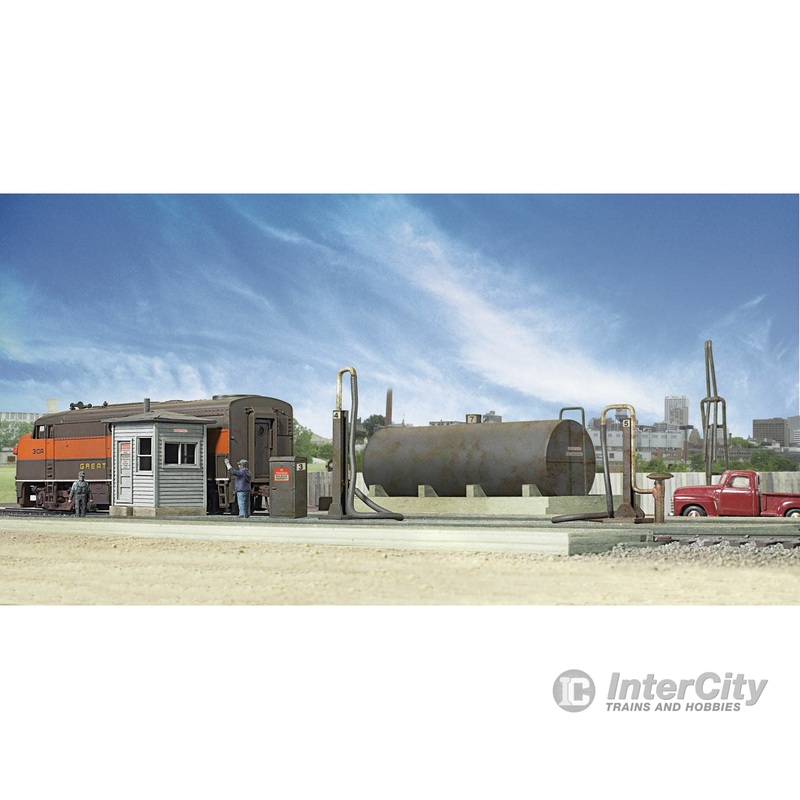 Walthers Cornerstone 2908 Diesel Fueling Facility — Kit