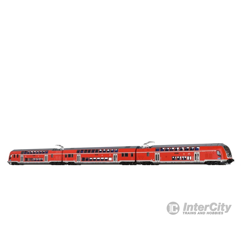 Brawa 44593 HO TWINDEXX Vario Double-Deck Train DB AG, set of 3 (Nrnberg Hbf) (Marklin AC Digital/Sound)