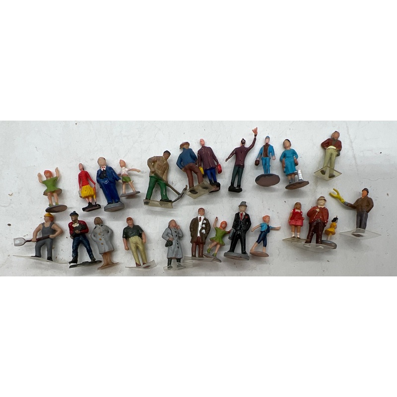 HO FIGURES RANDOM FIGURE PACK 3 HO SCALE Used Excellent No Box