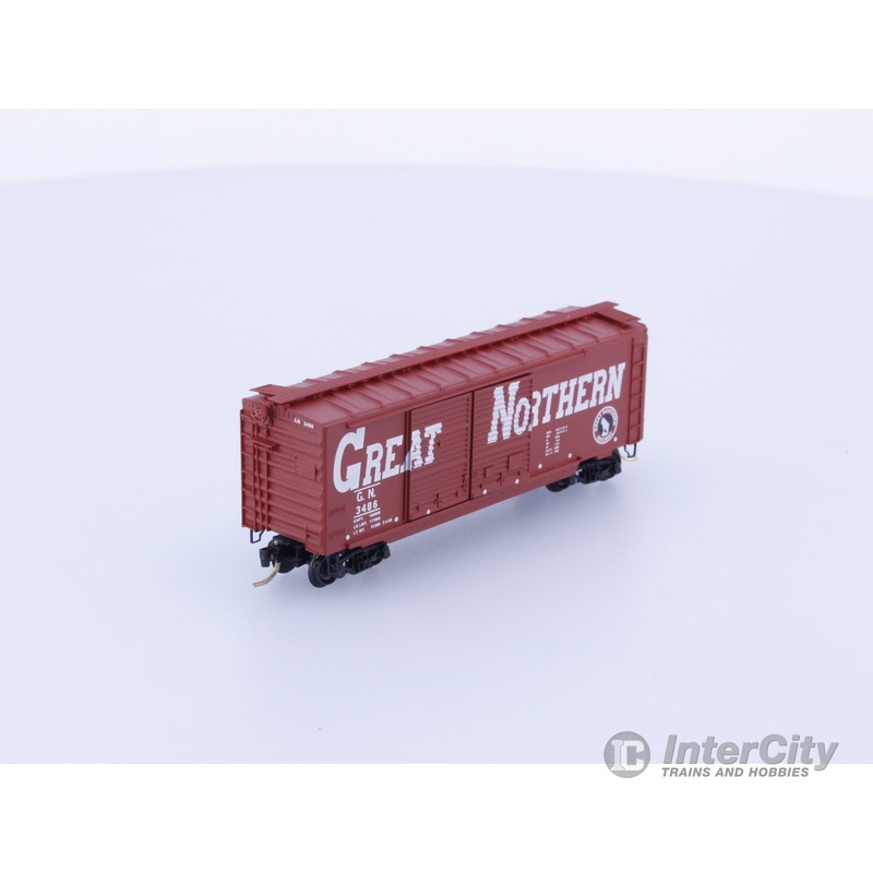 Micro Trains 23220 N Boxcar, 40′ Great Northern (GN) 3486