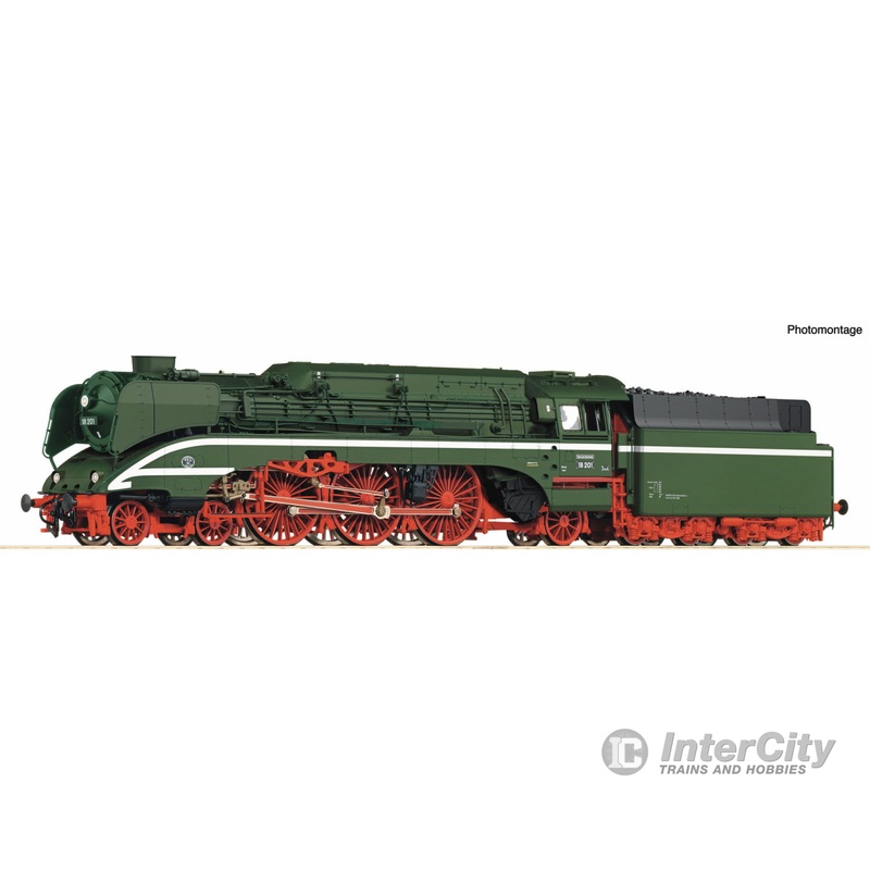 Roco 7120006 HO High-speed steam locomotive 18 201, coil-fired, DR , Era 3 (Marklin AC Sound)