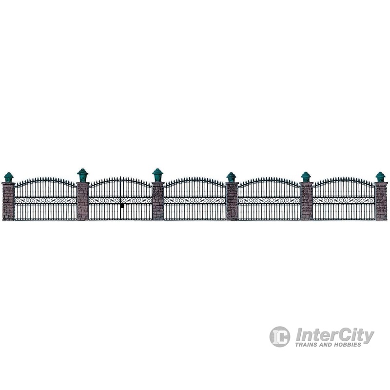 Walthers Cornerstone 550 Wrought Iron Fence – Kit — 25-1/2″ 65cm
