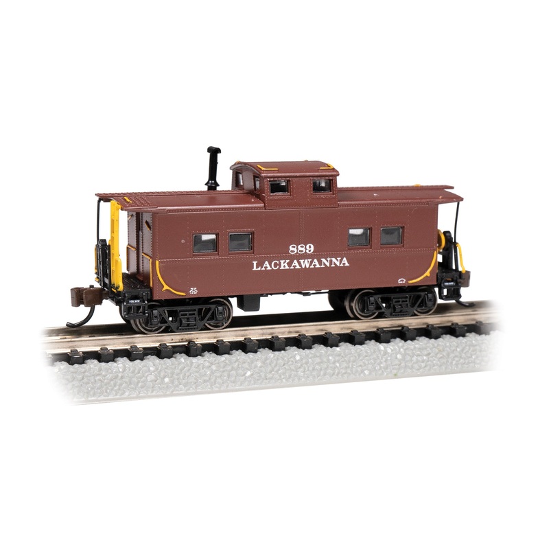 Bachmann 16868 NORTHEAST STEEL CABOOSE – LACKAWANNA #889 N SCALE Like New