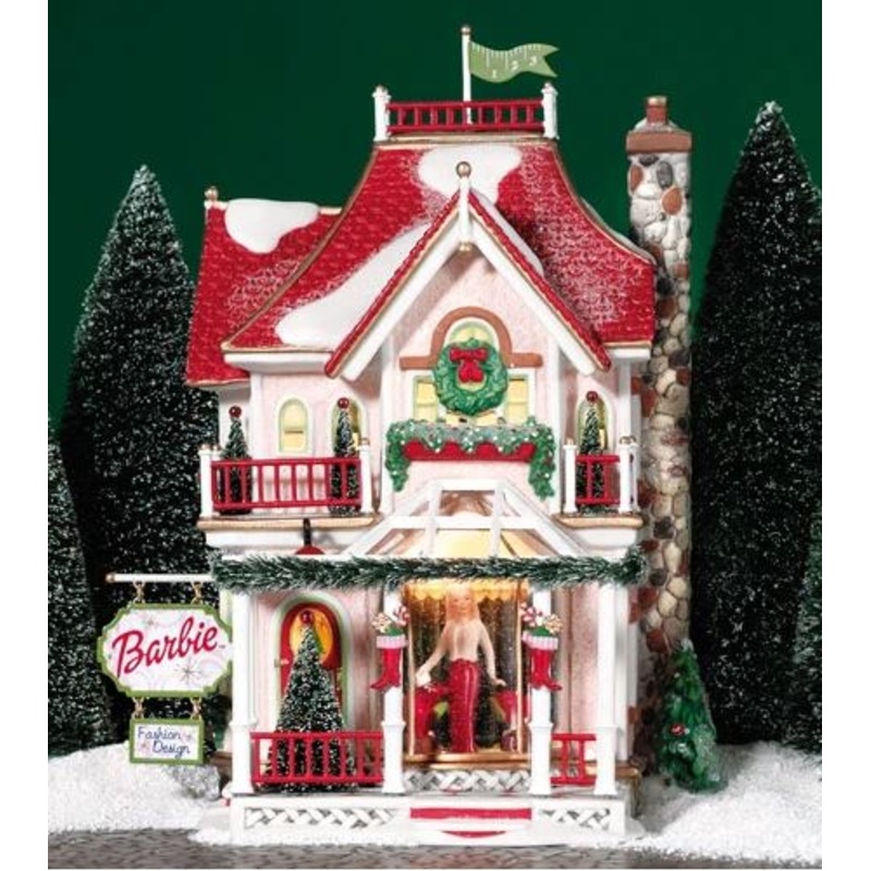 Department 56 56.56739 Barbie Boutique North Pole Series