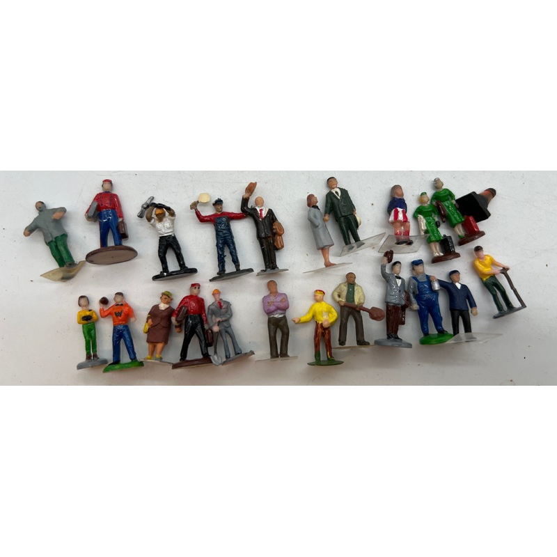 HOFIGURES RANDOM FIGURE PACK 10 HO SCALE Used Excellent No Box