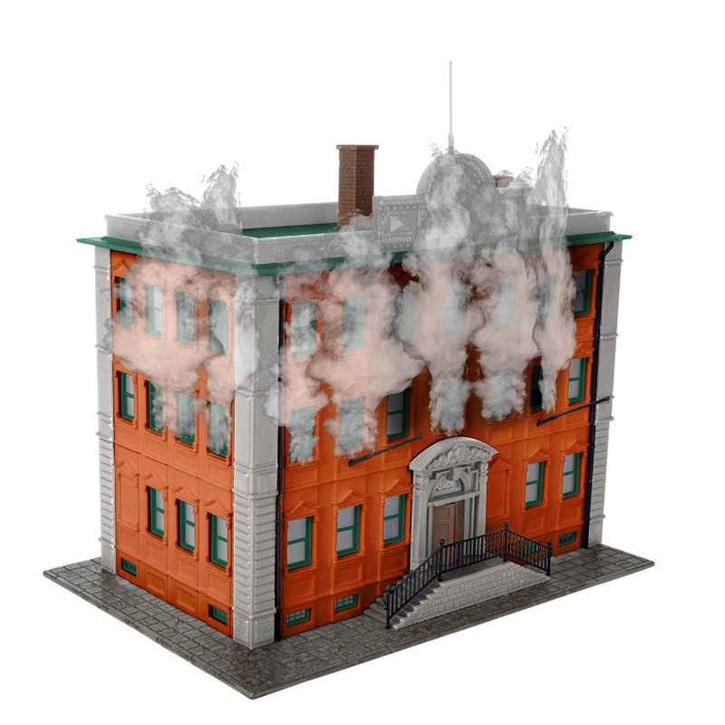 Lionel 2167070  HOUSE ON FIRE BUILDING KIT HO SCALE NEW