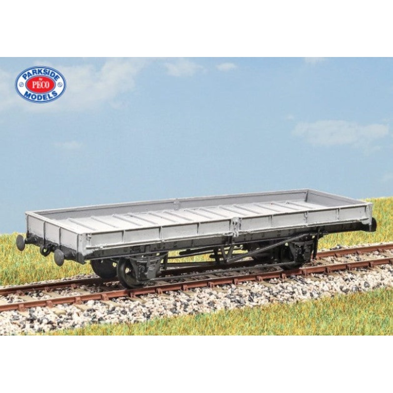 PC16 PARKSIDE LNER 20T Plate Wagon Kit includes metal wheels & transfers