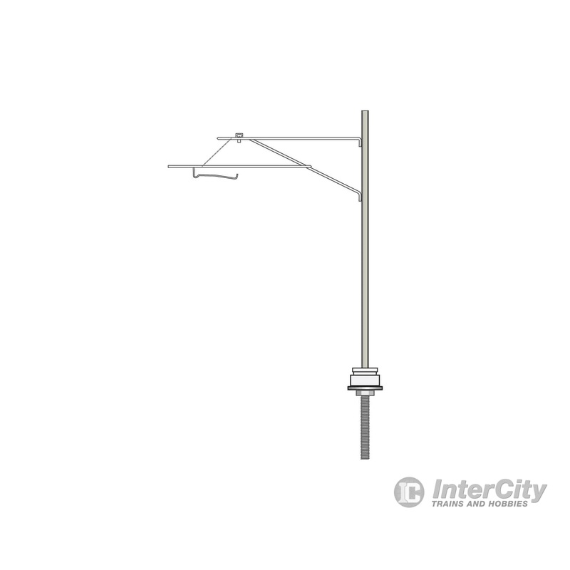 Peco LC110 Catenary System Mast – With Registration Arm