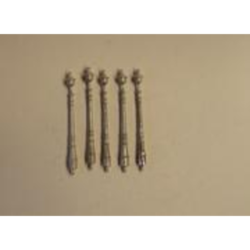 PW132 P&D MARSH  Globe head electric lamps pack of 5- OO gauge – unpainted