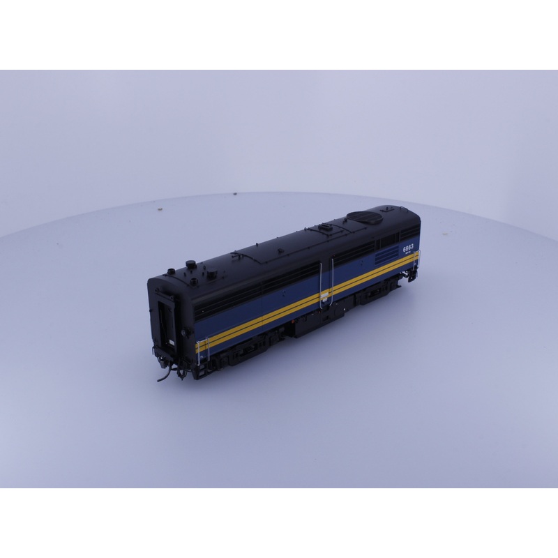 Rapido 30512 HO FPB-4 Diesel B Unit #2 Via Rail (VIA) 6863 DCC & Sound