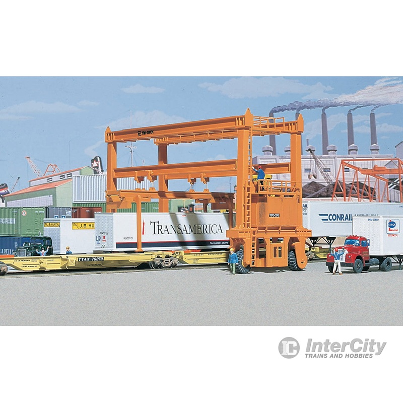 Walthers Cornerstone 3122 MI-JACK Translift(R) Intermodal Crane — Kit – 7-3/8 x 3-3/4″ 18.7 x 9.5cm
