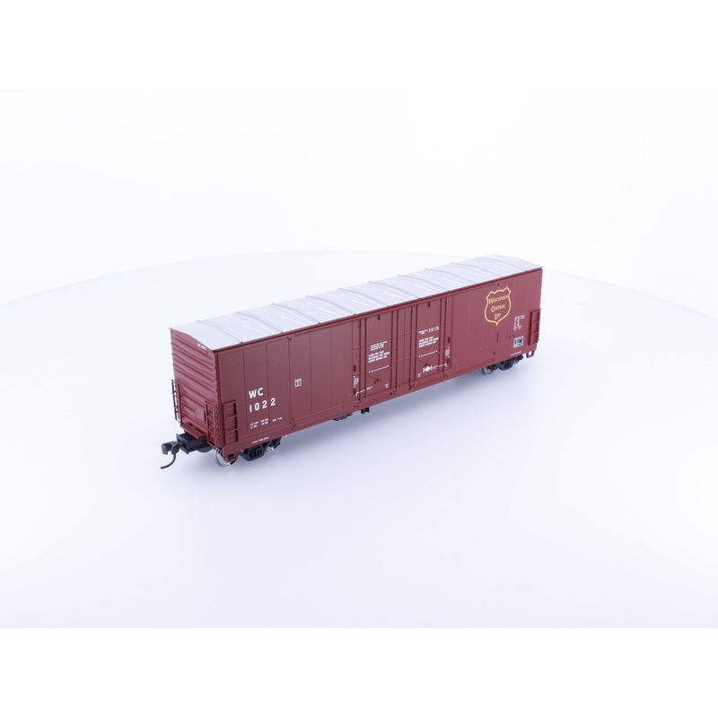Atlas 1766-3 HO Evans 53′ Double Plug Door Box Car Wisconsin Central (WC) 1022