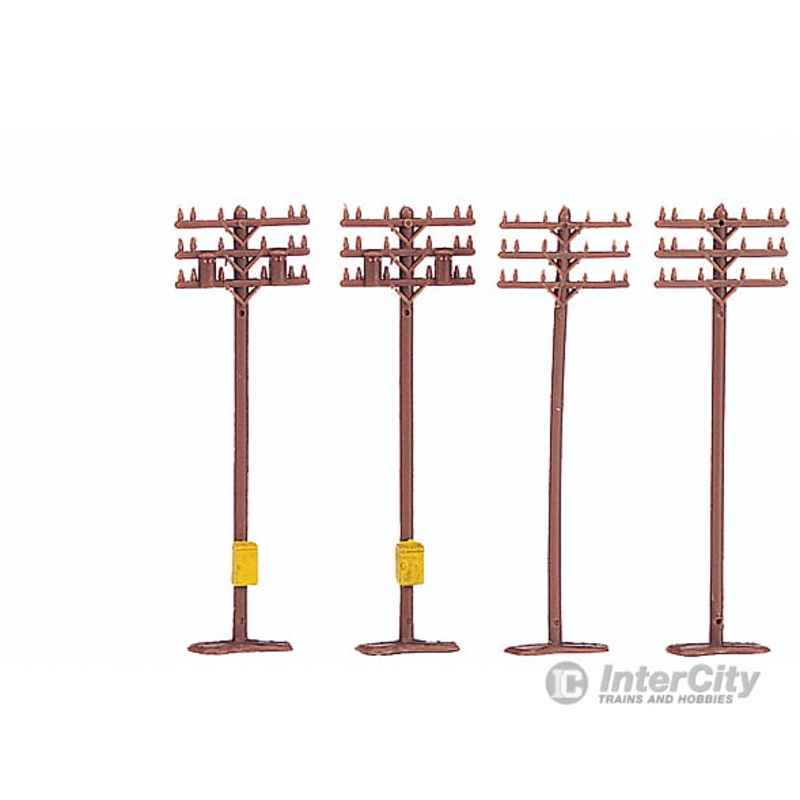 Bachmann 42506 Telephone Poles pkg(12)