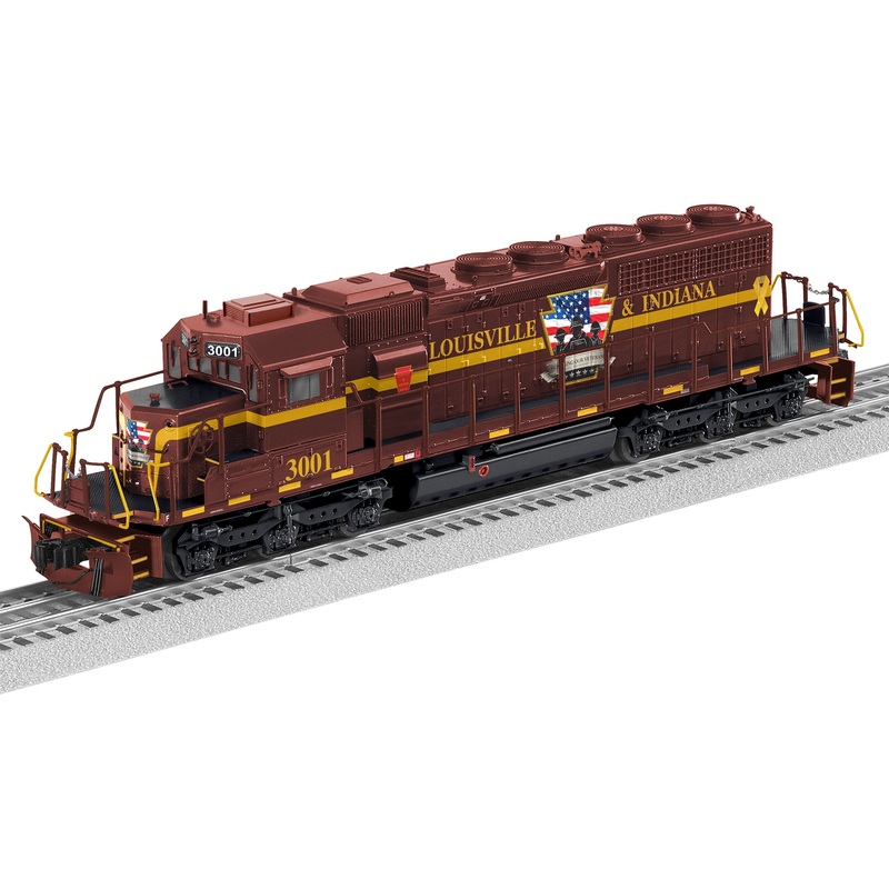 Lionel 2233539 LOUISVILLE & INDIANA NON-POWERED SD40-2 3001 O Scale