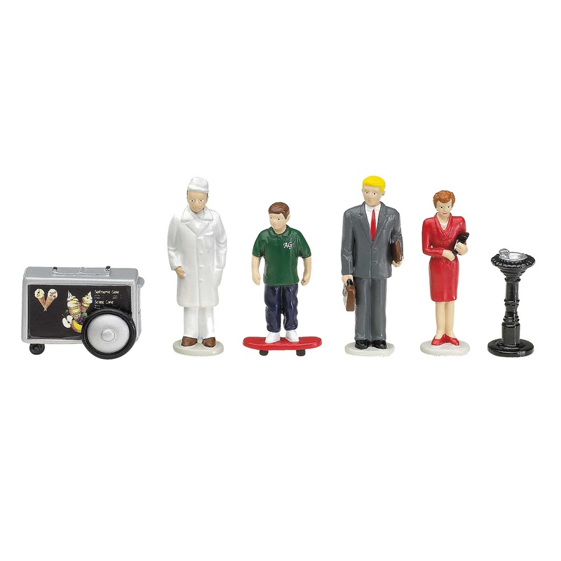Lionel 6-14218 DOWNTOWN PEOPLE PACK Figures O SCALE NEW