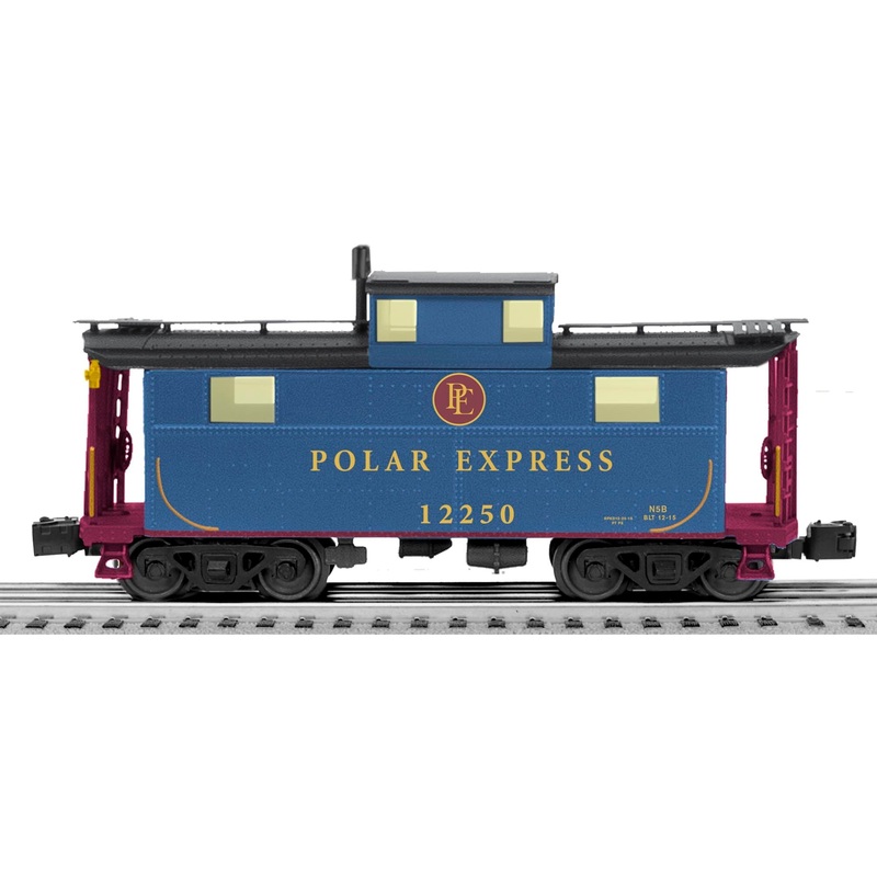 Lionel 6-81811 THE POLAR EXPRESS SCALE N5B CABOOSE #12250 O SCALE Like New