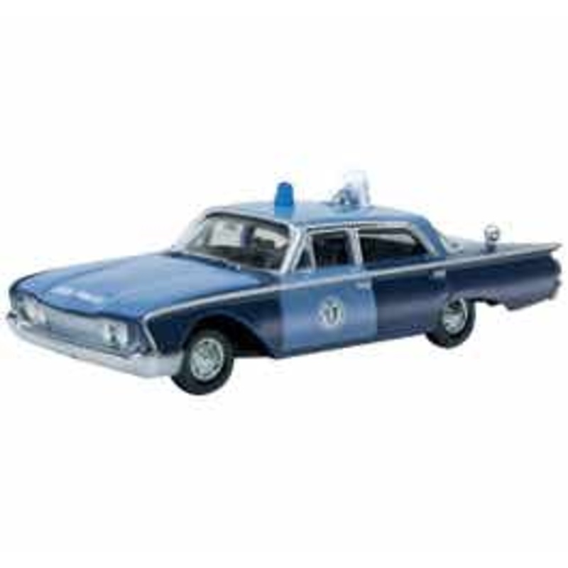 Oxford 87FF60002 HO 1960 Ford Fairlane Sedan Massachusetts State Police Radar Car