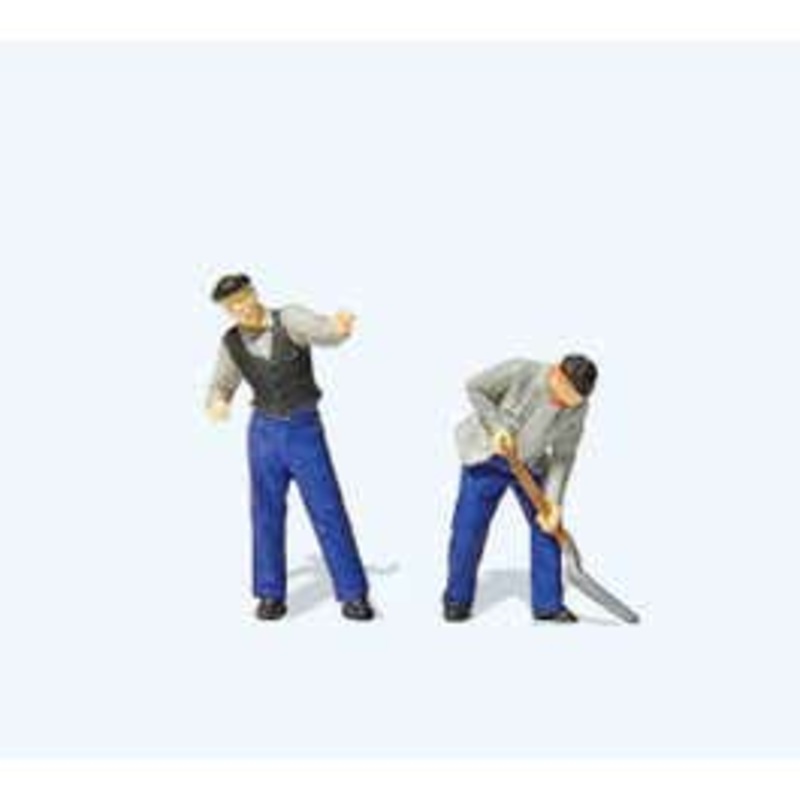 Preiser 28276  HO Rhatetian RhB Railway Engineer and Fireman