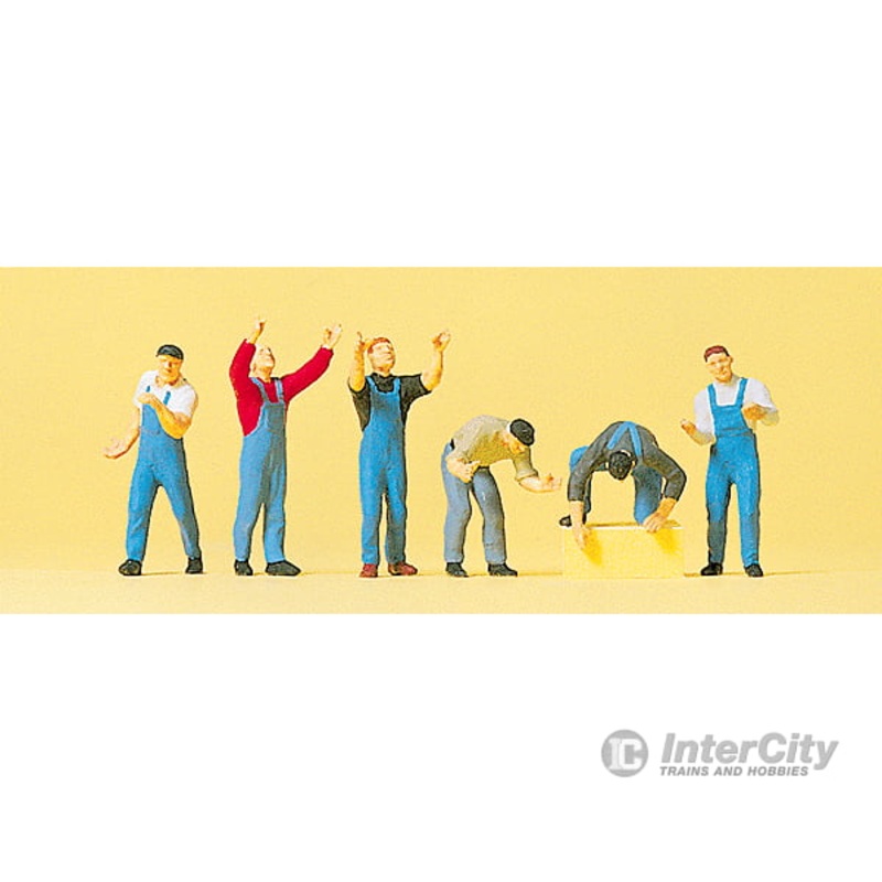 Preiser HO 10497 People Working – Scaffolders pkg(6)