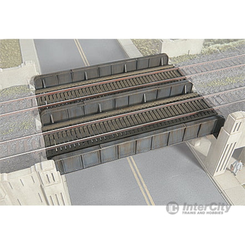 Walthers Cornerstone 3820 Through Plate-Girder Bridge — Kit – 3-5/8 x 3-1/8 x 5/8″ 9.2 x 7.9 x 1.5cm