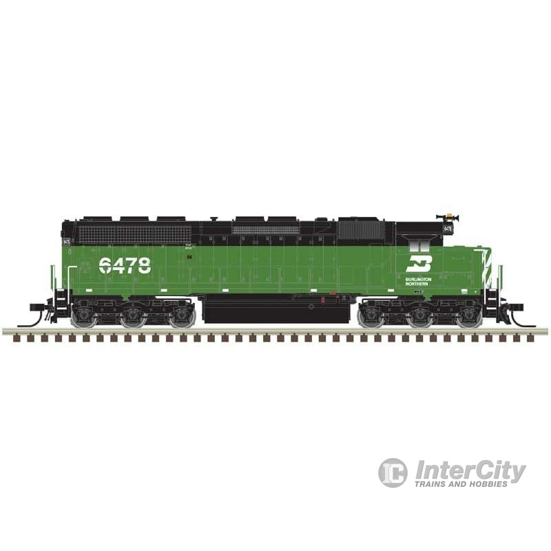 Atlas 40005585 EMD SD45 Low Nose – Sound and DCC – Master(R) Gold — Burlington Northern #6478 (Cascade Green, black)