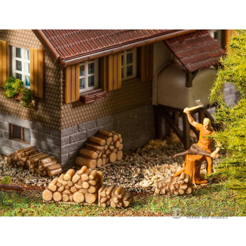 Faller 180940 HO 6 Small stacks of firewood