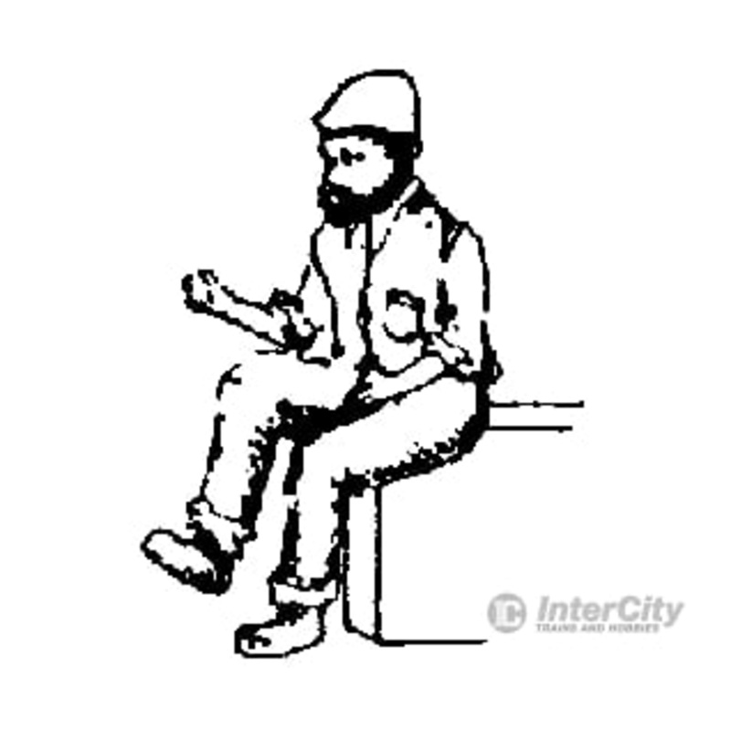 Grandt Line Products 3087 Cast Metal Figure — Plymouth Engineer