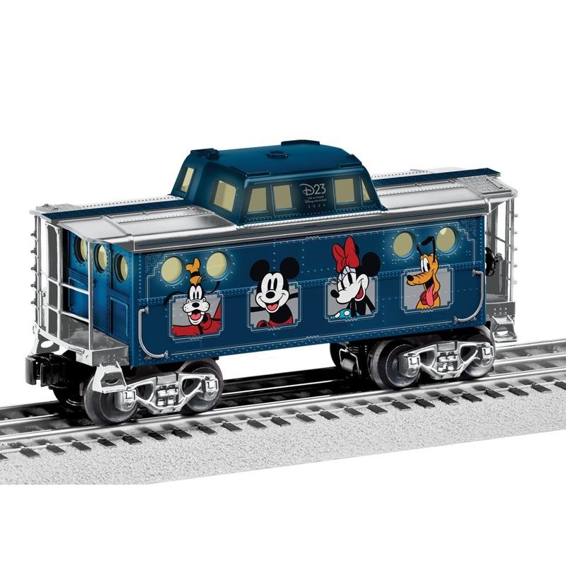 LIONEL 2401565 DISNEY’S D23 MICKEY AND FRIEND’S CABOOSE O SCALE NEW Limited