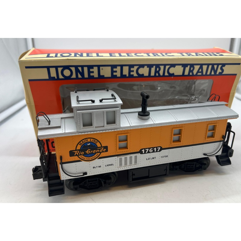 Lionel 6-17617 Denver & Rio Grande Standard ‘0’ Caboose O SCALE Like New