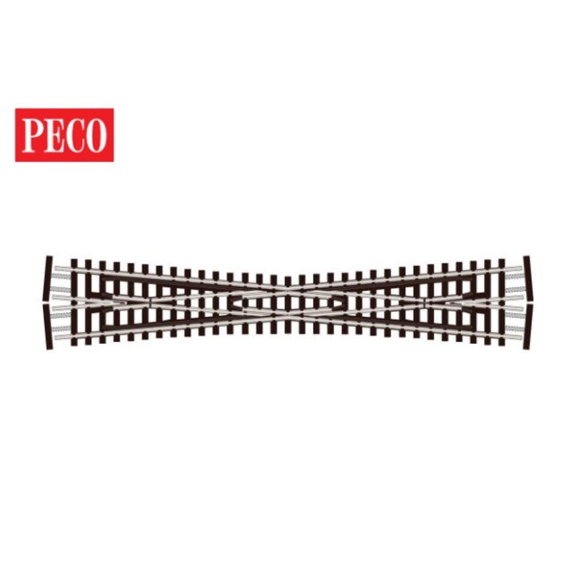 SL-E394F PECO Long Crossing Electrofrog Finescale – N gauge