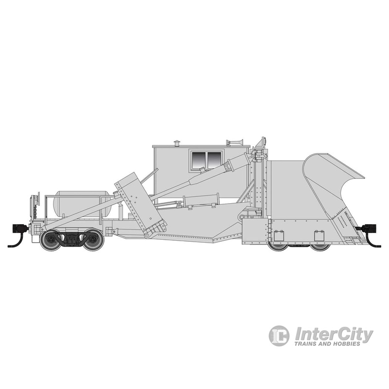 Walthers Proto 110133 Jordan Spreader – Ready to Run — Maintenance-of-Way (gray)