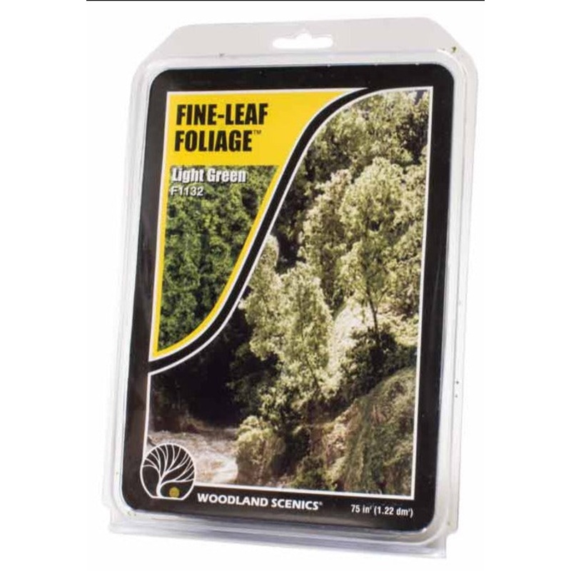 Woodland Scenics WDS1132 Fine-Leaf Foliage Light Green