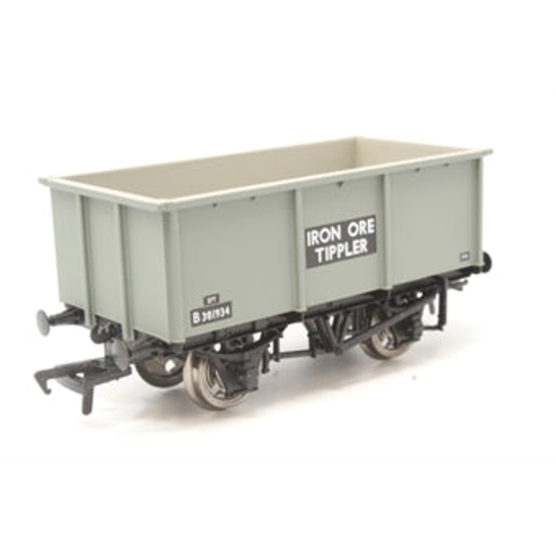 37-275A BACHMANN 27 Ton Steel ‘Iron Ore’ Tippler Wagon B381934 in BR Grey Livery – BOXED