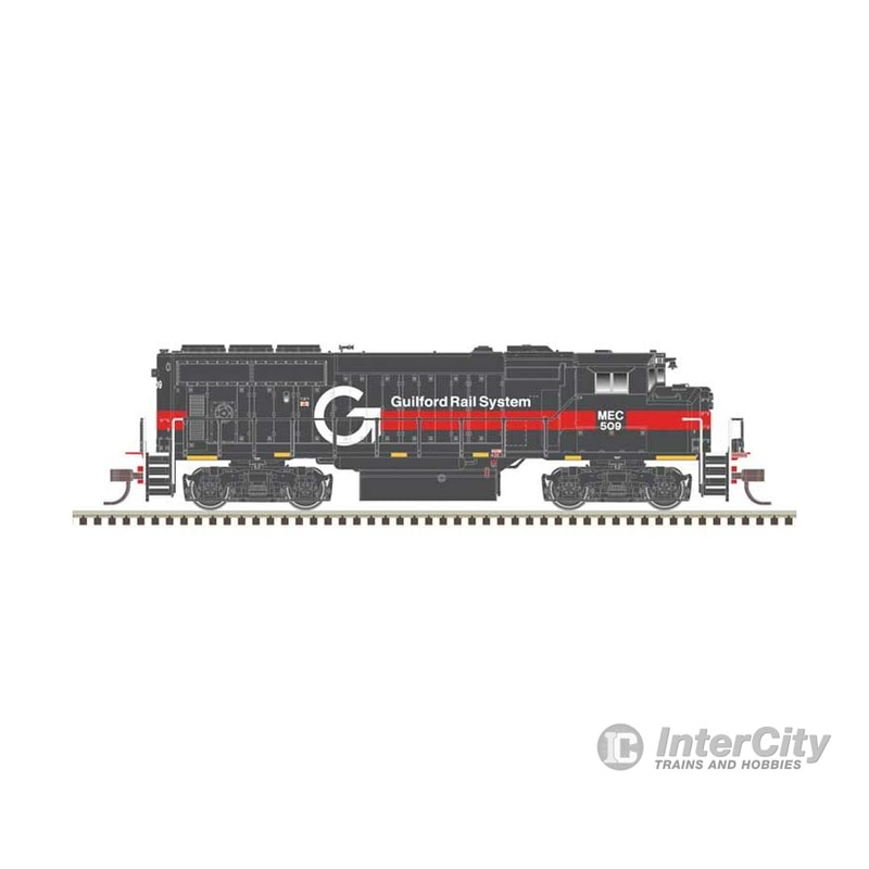 Atlas 10004427 GMD GP40-2W CN Version – ESU LokSound and DCC – Master(R) — Guilford #518 (gray, orange)