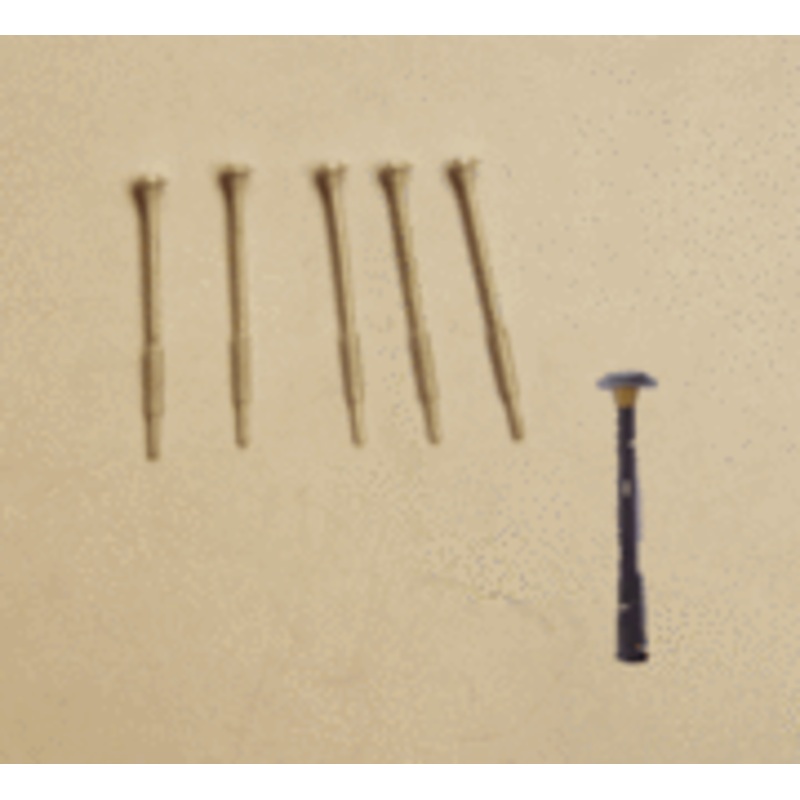 C4 P&D MARSH Residential round top street lights pack of 5 – N Gauge – unpainted