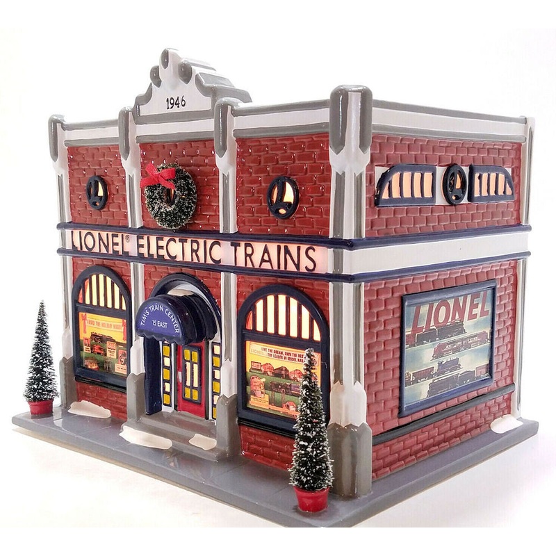 Department 56 54947 Lionel Electric Train Shop