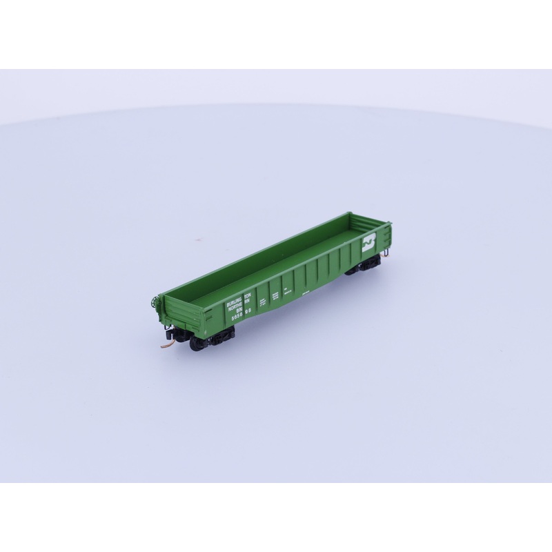 Micro Trains 46021 N 50′ Drop End Steel Gondola Burlington Northern (BN) 565698 (#2)