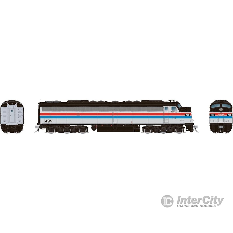 Rapido 028805 HO EMD E8A w/HEP (DC/DCC/Sound): Amtrak – Phase 2: #498