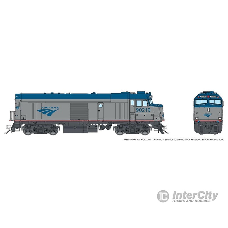Rapido 081018 HO Amtrak NPCU “Cabbage” (DC/Silent): Amtrak – Phase V: #90229