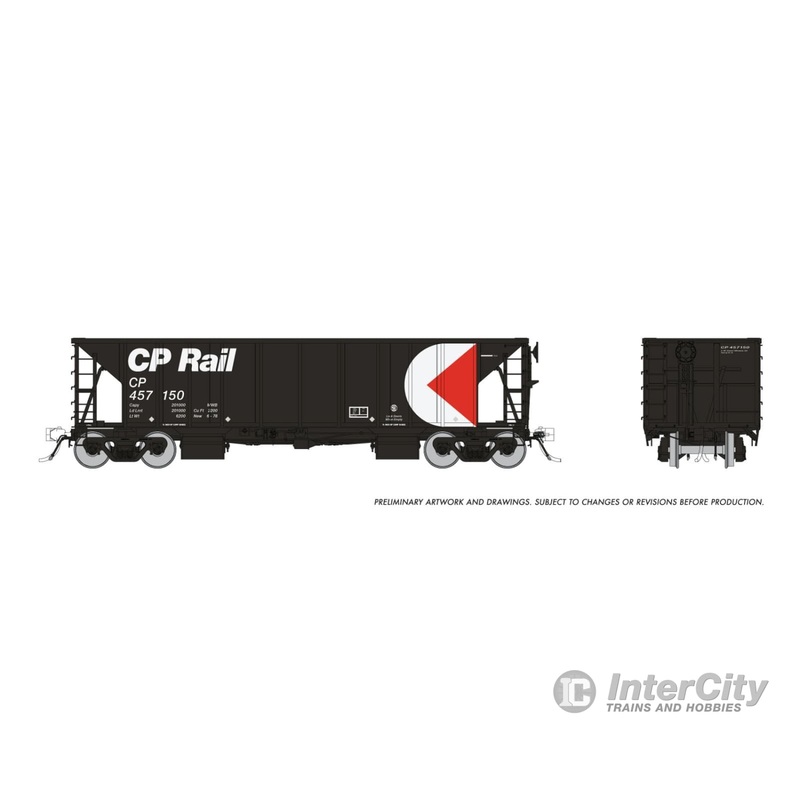 Rapido 158015A HO NSC Ballast Car: CP Rail: Single Car #2