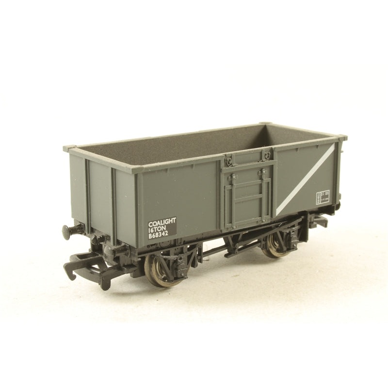 33-752B BACHMANN  16 Ton Steel Mineral Wagon B68342 in BR Grey ‘Coalight’ Livery – BOXED