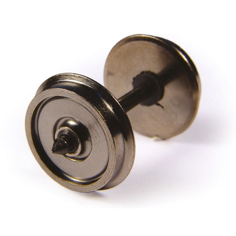 36-017 BACHMANN Metal Disc Brake Type Wagon Wheels  (10 per pack) – 12.6 mm dia