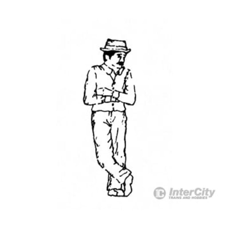 Grandt Line Products 3088 Cast Metal Figure — Leaning Man