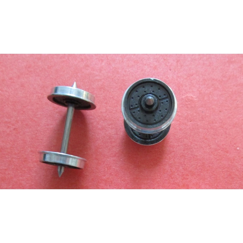 MRJ12MDo/b 1MARKITS 2mm Modern Disc Braked Wheels 26mm PP Axles Bright – 2 sets of axles