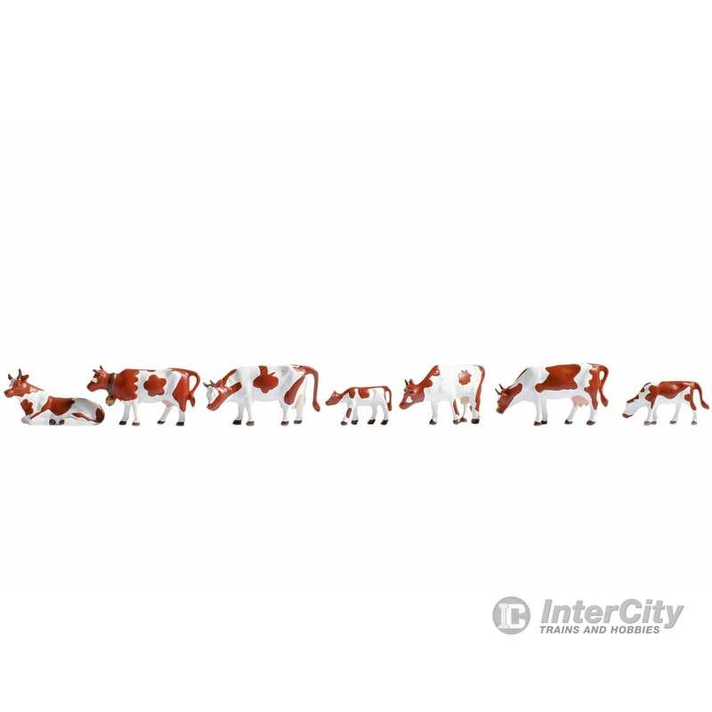 Noch 15723 HO Cows, brown-white