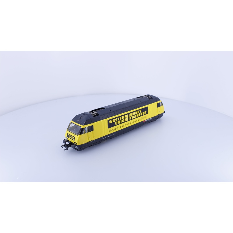Roco 63514 HO SBB-CFF-FFS 460 Western Union Money Transfer Electric Locomotive 460114-2 DCC Ready