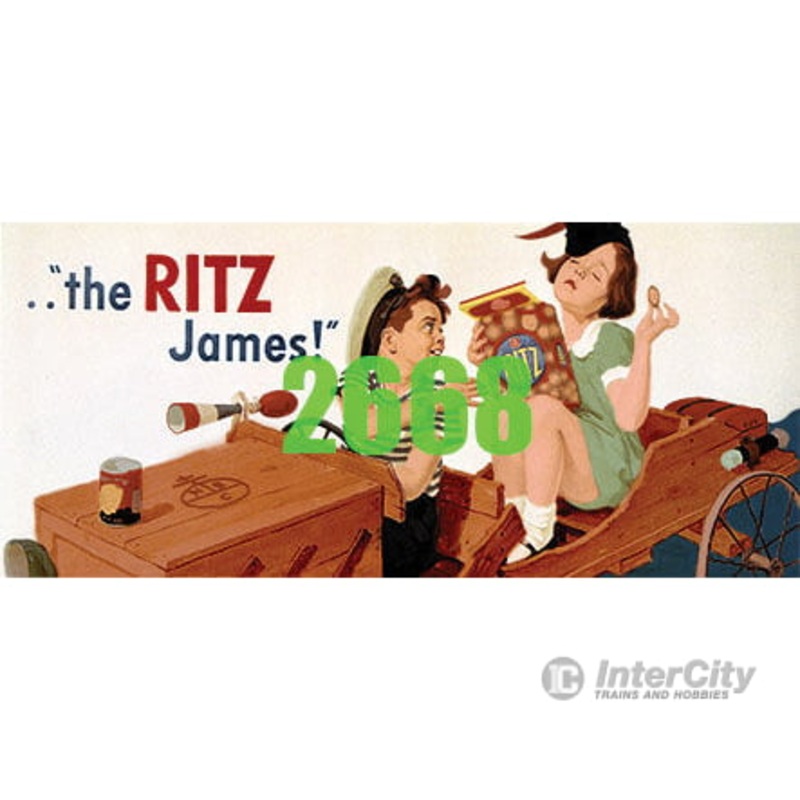 Tichy Train Group 2668 Ritz Crackers Billboard – Kit